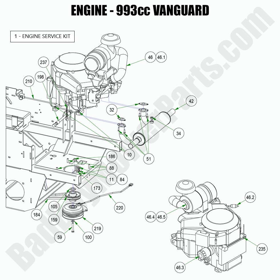 2022 Rebel Engine - 993cc Vanguard